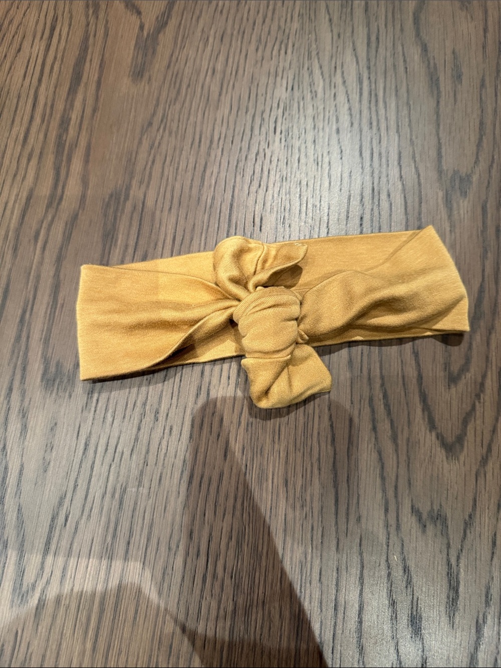 Mustard Yellow Knot Headband